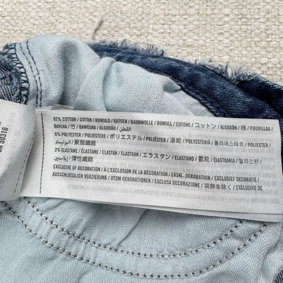 Abercrombie & Fitch Simone High Rise Ankle Distressed Jeans Size 31/12r - Picture 14 of 16